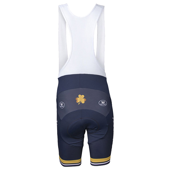 Aqua Blue Sport Kurzarmtrikot 2017 und Kurze Tragerhose shwarz